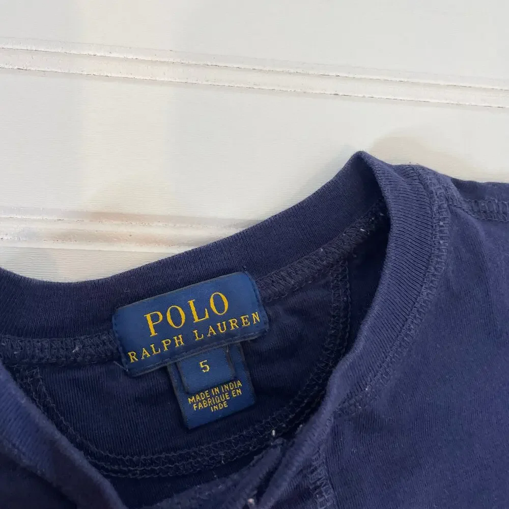 Ralph Lauren & Jacadi Boys Long Sleeve Shirt & Pants Size 5